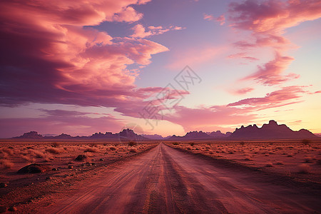宁静安逸的沙漠地区背景图片