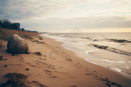波罗的海海波罗的海海滩高清图片