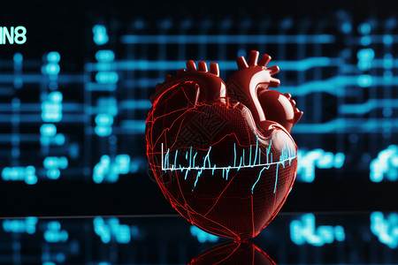 健康人体心脏医学概念图图片