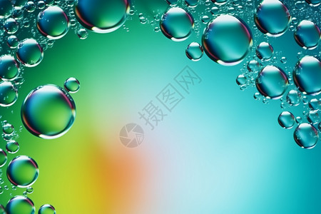 抽象水滴背景背景图片