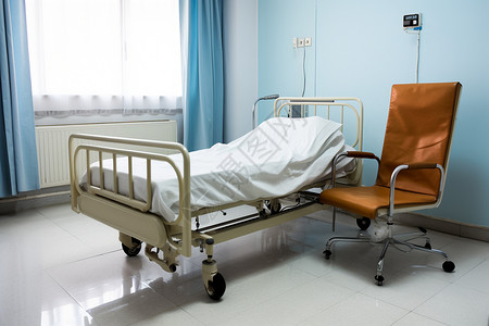 健康护理医疗医院病床背景图片