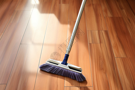 清洁地面地板地面房屋清洁扫帚背景