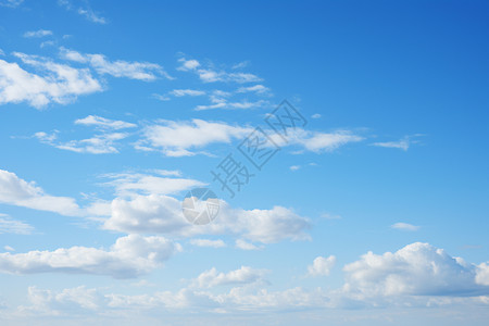 天蓝色蓝天白云背景背景