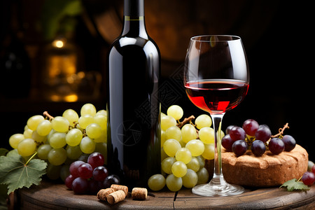 传统红葡萄酒图片