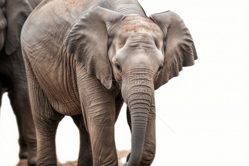 野生动物的大象图片