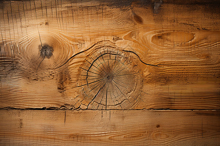 硬木树干燥布满裂痕的木板背景