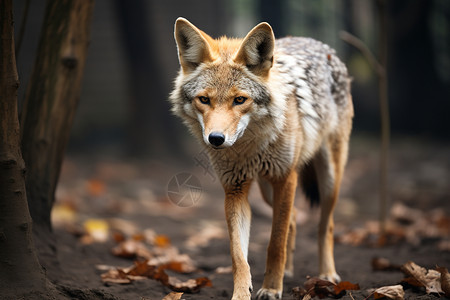 野生动物的豺狼高清图片