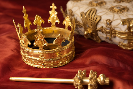 象征权威的皇冠背景图片