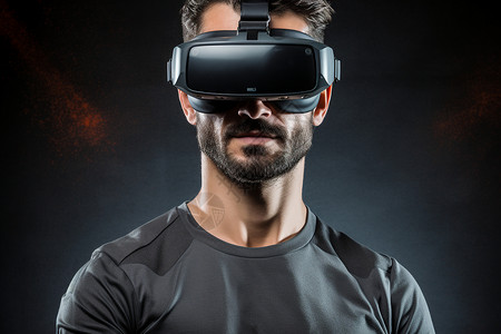 现代科技VR游戏眼镜图片