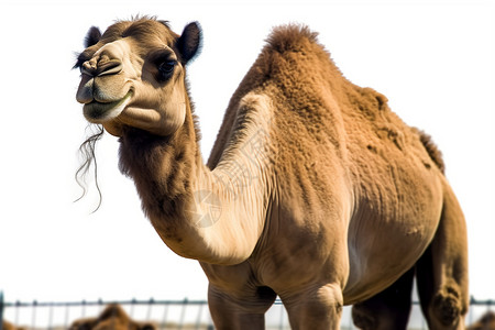 高大又可爱的骆驼高清图片