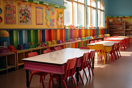 现代幼儿园活动室图片