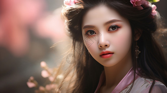 美丽的中国女孩图片