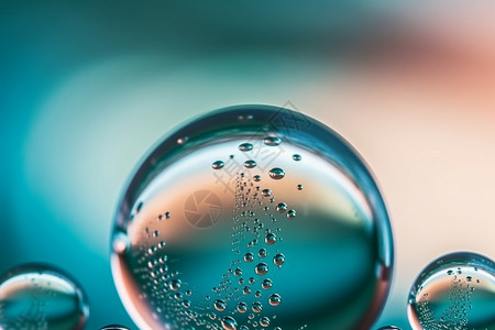 气泡背景背景图片