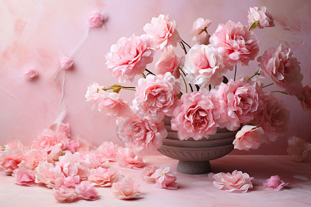 美丽的玫瑰花束图片