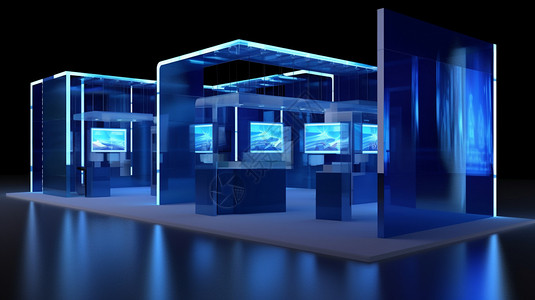 玻璃电子商务电子商务场景设计图片
