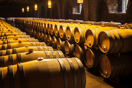 地窖优雅葡萄酒图片