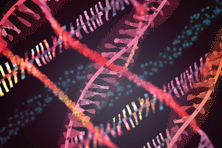拼接重组的基因序列背景图片