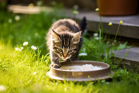 可爱的小奶猫图片