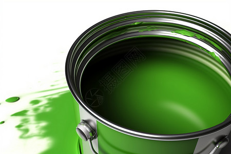 家装油桶漆油漆桶光泽高清图片