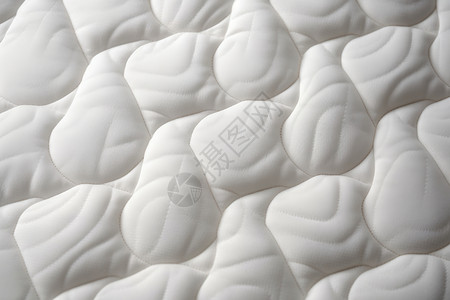白色乳胶床垫图片