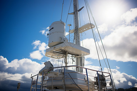 船用雷达桅杆游艇的无线技术背景