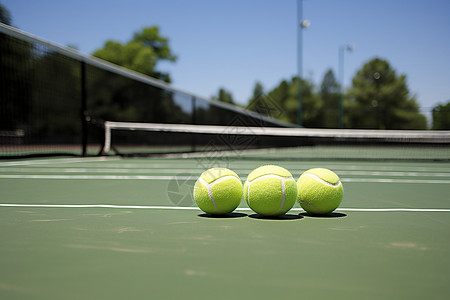 一个网球学校围栏高清图片