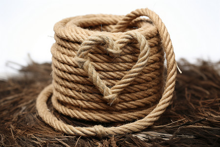 浪漫的绳子图片