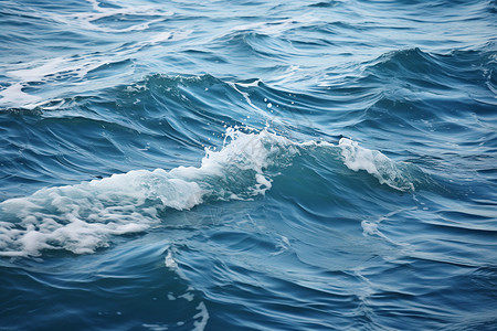 蓝色的波浪背景背景图片