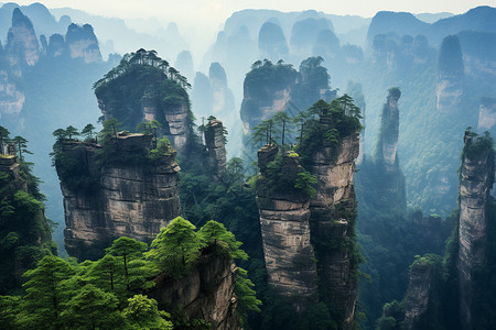 风景秀丽的风景区图片