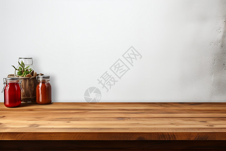商业风格素材简约风格的产品展示木板背景