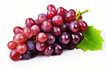 多汁的紫色的葡萄背景图片