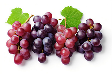 一串串美味的葡萄背景图片