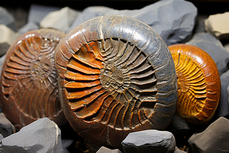 侏罗纪的化石图片