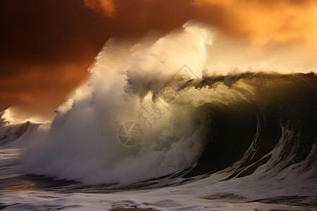 自然灾害海啸图片