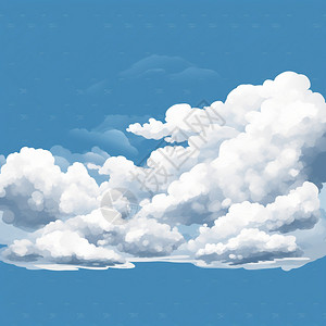 蓝天和白云背景图片