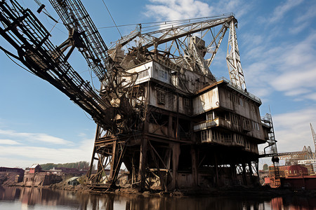 工业煤炭的采矿机械图片