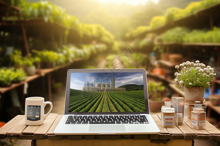 农田监控农业高科技监控技术设计图片