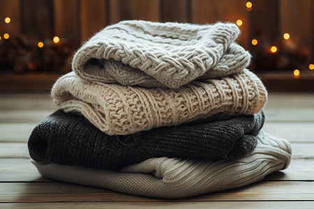 棉衣更换的冬季保暖服饰背景