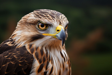 凶猛的猎鹰生态的棕色眼睛高清图片