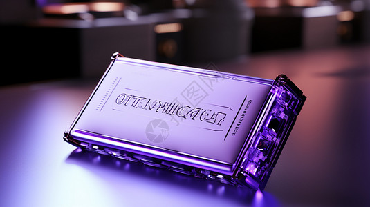紫色的电池盒背景图片