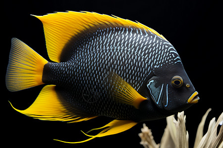 水族馆里的热带鱼类高清图片