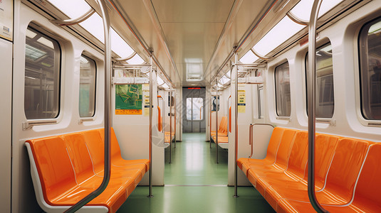 现代地铁车厢图片