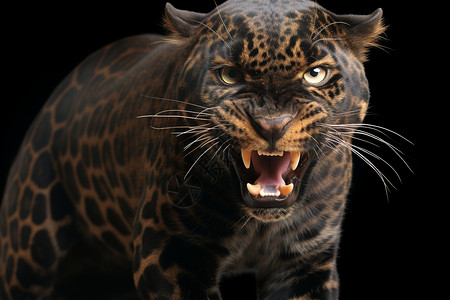 野生动物的美洲虎背景图片
