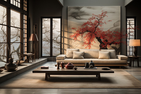 中国房间中国传统的装修风格设计图片