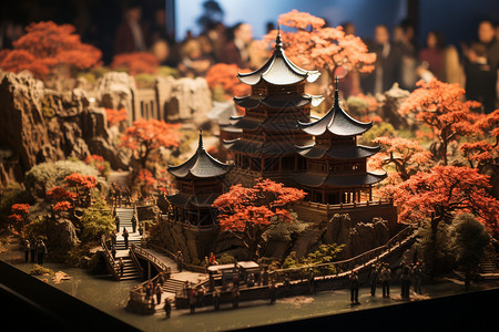 建筑动画中国古代宫殿的精美3D动画设计图片