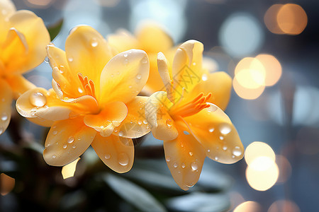 花香四溢的春天背景图片