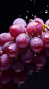 美味的葡萄水果图片