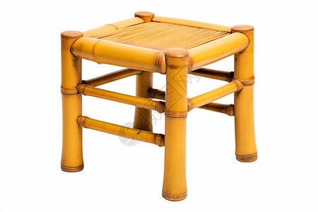 家具制作素材传统的手工艺品竹椅背景