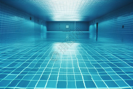 方形的泳池背景图片