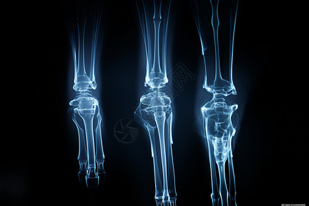 身体肢体x光下的关节设计图片